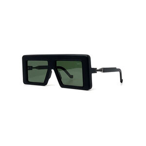 NWT Vava BL0000-BLK-Mat GRE SIL Black Matte/Green/Black / Sunglasses
